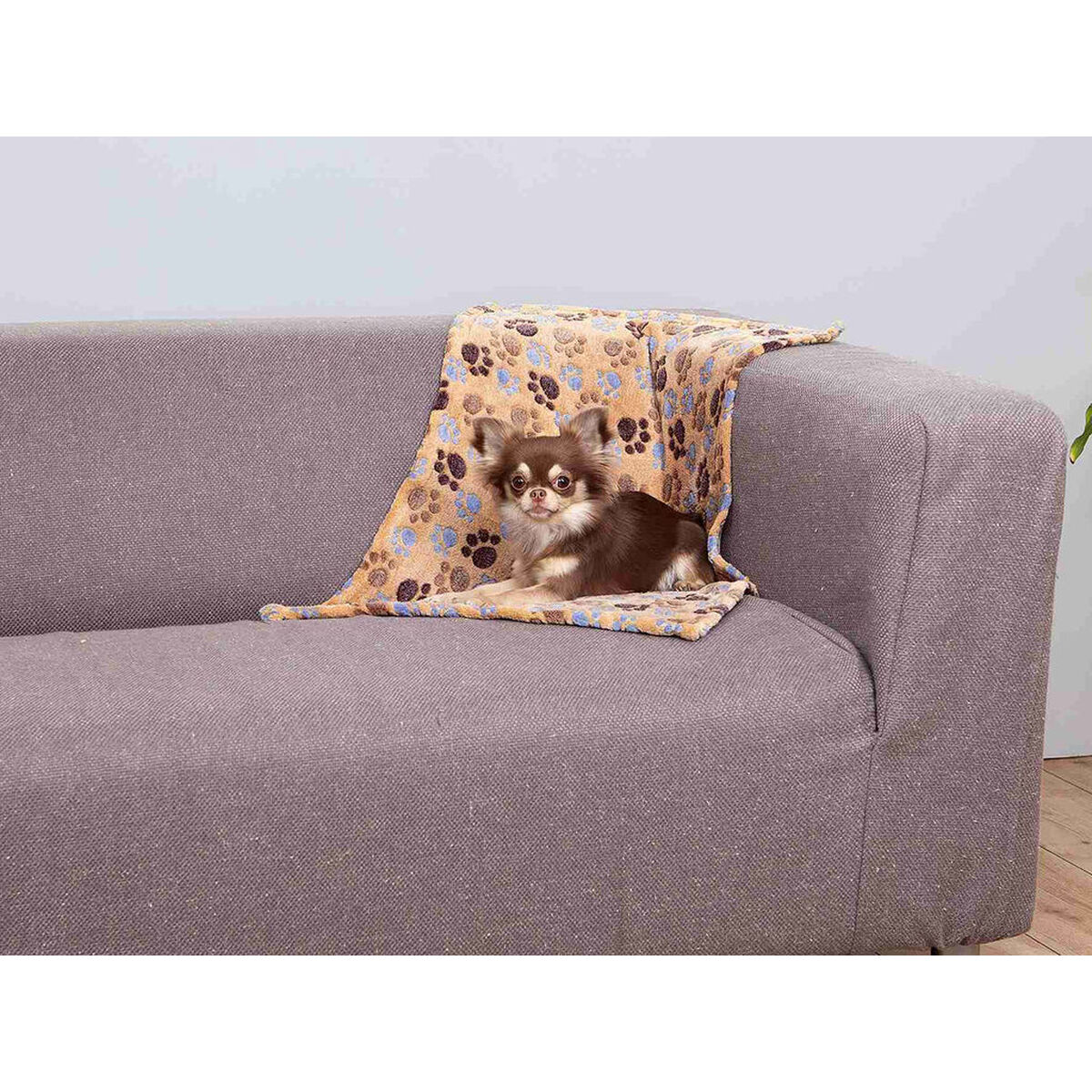 Pet blanket Trixie Laslo Beige 75 × 50 cm
